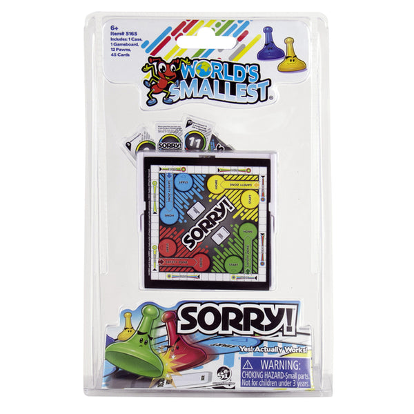 World's Smallest Sorry