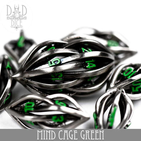 Mind Cage Hollow Metal - Green