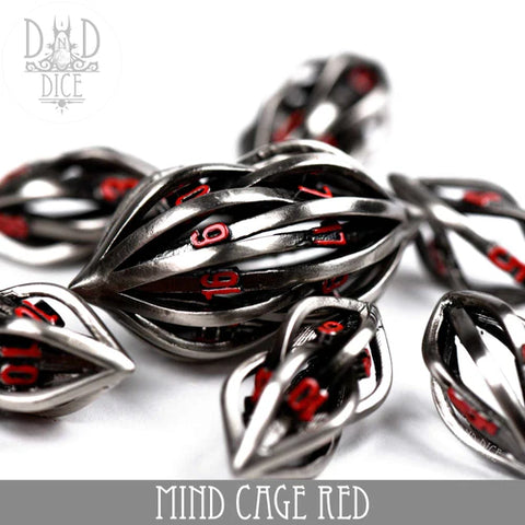 Mind Cage Hollow Metal - Red