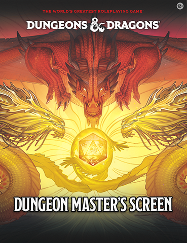 D&D RPG Dungeon Master's Screen 2024