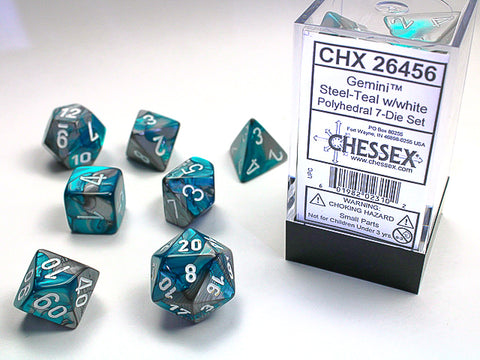 Gemini Steel-Teal/White